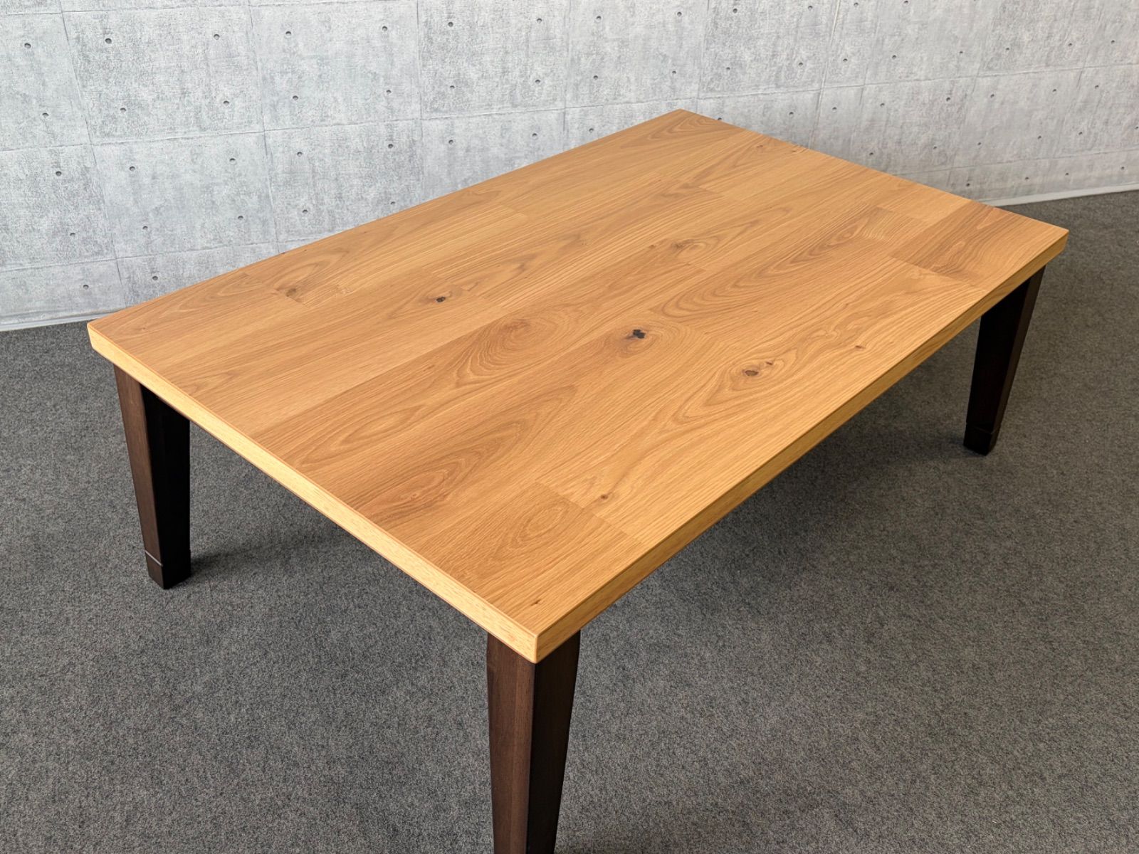 サンプルコタツ　ヒーター無し120×75 アウトレット