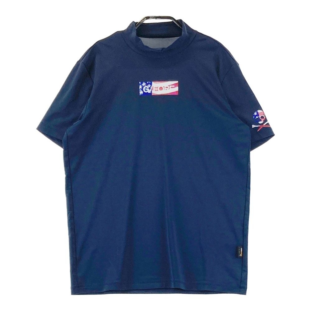 サイズ：1 G/FORE ジーフォア ハイネック 半袖Tシャツ ネイビー系 [240101723058] ゴルフウェア レディース ストスト