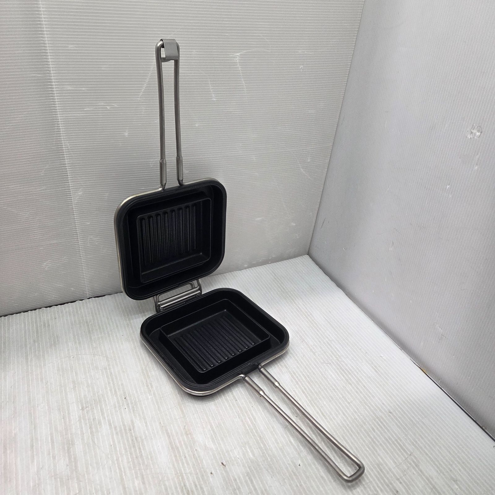 6 S05379 ホットパン ホットサンドメーカー ホットサンド おうちカフェ プレスサンド 洗える 日本製 直火 IH対応 ガス火 直火対応 アウトドア