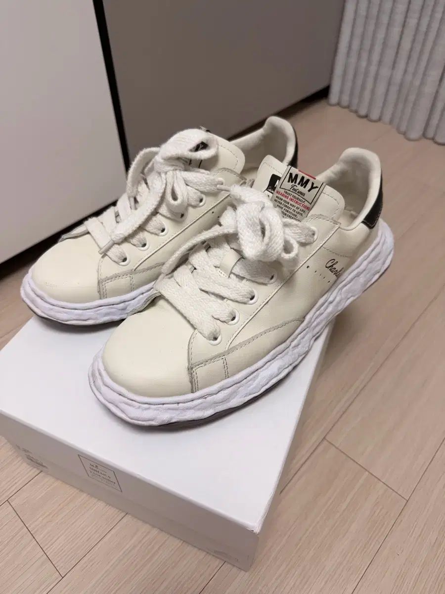 25SS メゾンミハラヤスヒロ 白 スニーカー 42
