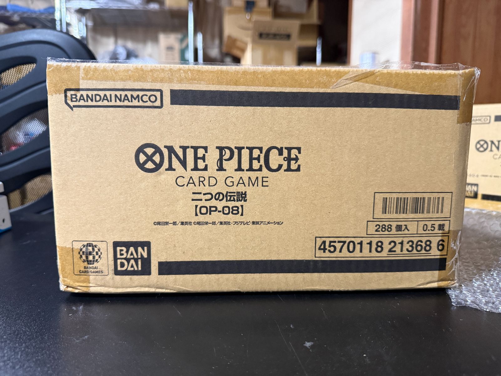 【未開封】ONE PIECE カード2つの伝説　1カートン