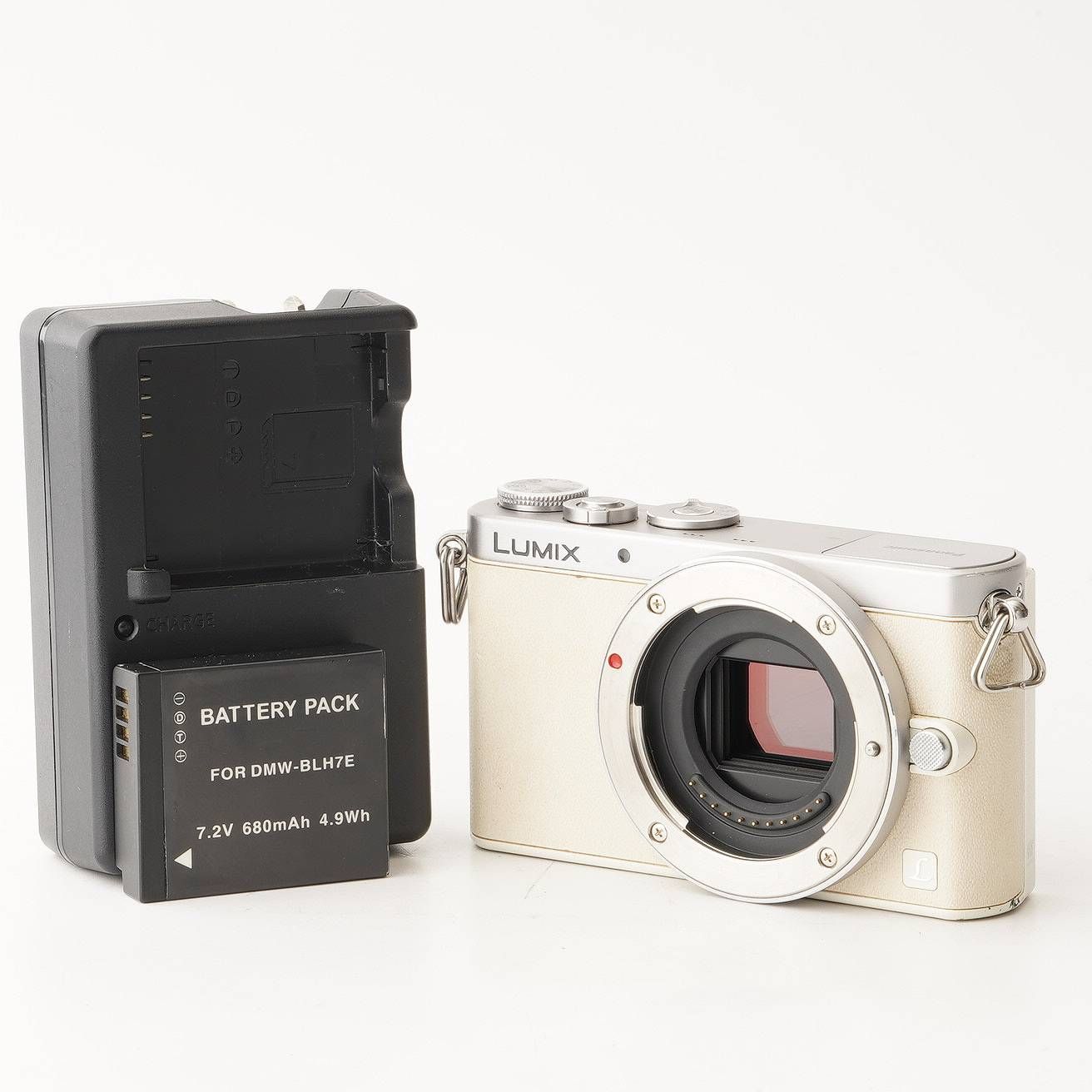 【美品】Panasonic LUMIX GM1 ホワイト 本体のみ パナソニック Panasonic LUMIX DMC-GM1 ホワイト ボディ - メルカリ