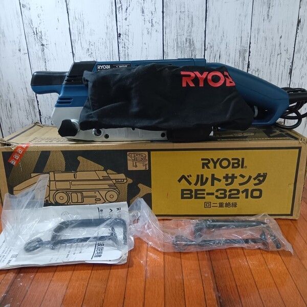 中古】リョービ(RYOBI) ベルトサンダ 76×533mm BE-3210 【野田愛宕店