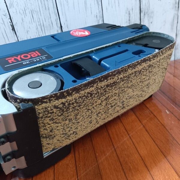 中古】リョービ(RYOBI) ベルトサンダ 76×533mm BE-3210 【野田愛宕店 
