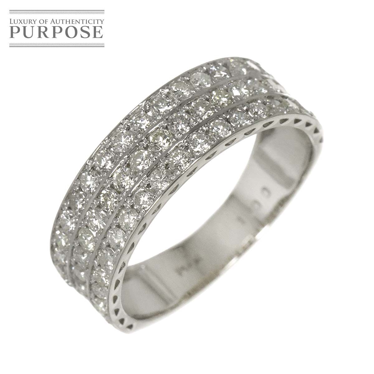 リング 12号 ダイヤ 1.00ct Pt プラチナ 指輪 Diamond Ring 90329693