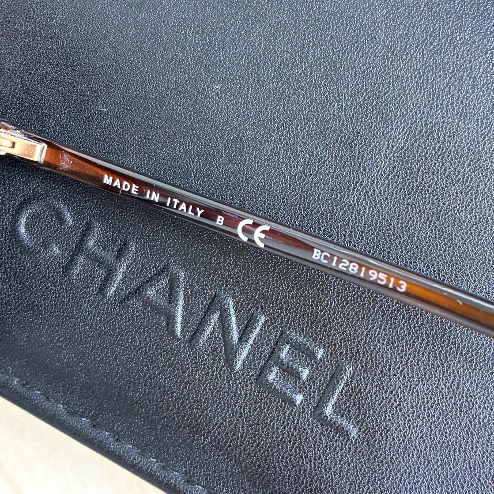 シャネル CHANEL】極美品！べっ甲丸レンズサングラス 保存箱•ケース付