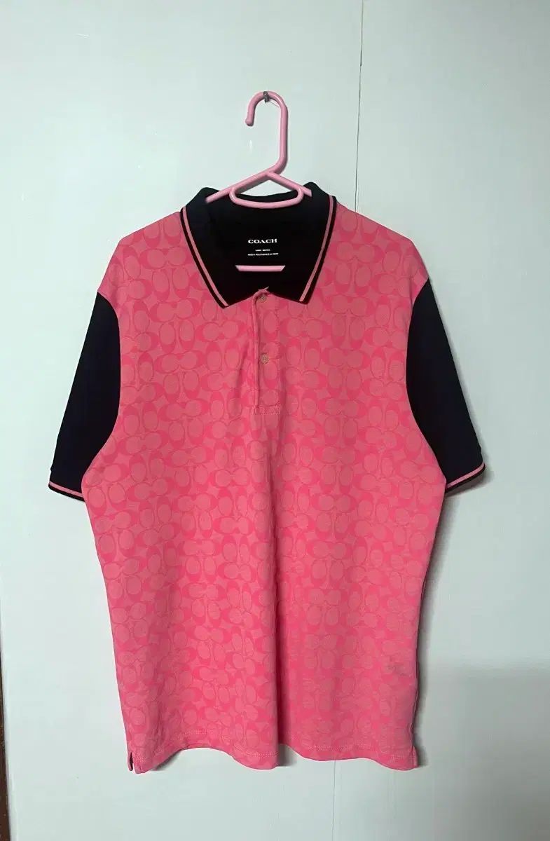 コーチ カラーブロック シグネチャー 半袖 カラーTシャツ