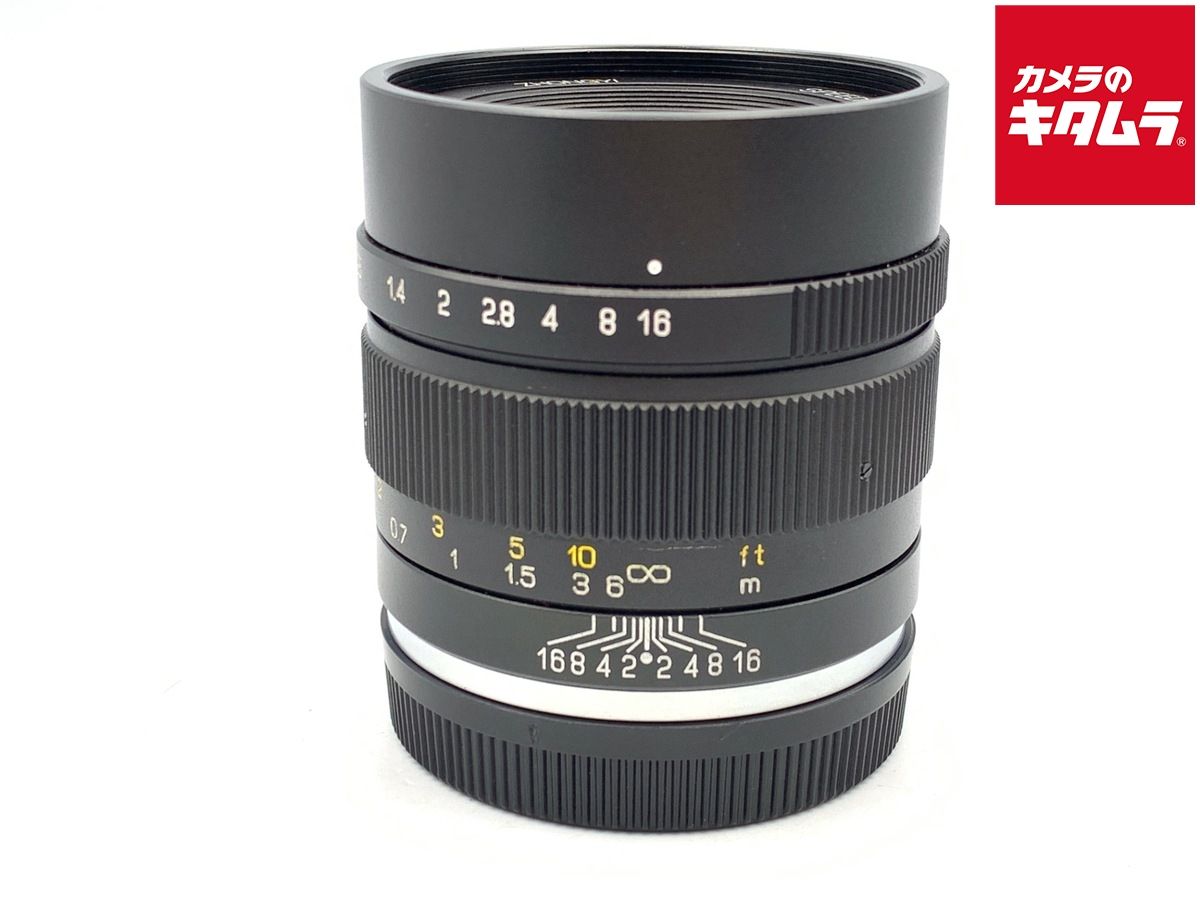 【中古】 【良品】 中一光学 SPEEDMASTER 35mm F0.95 II キヤノンEF-M ブラック