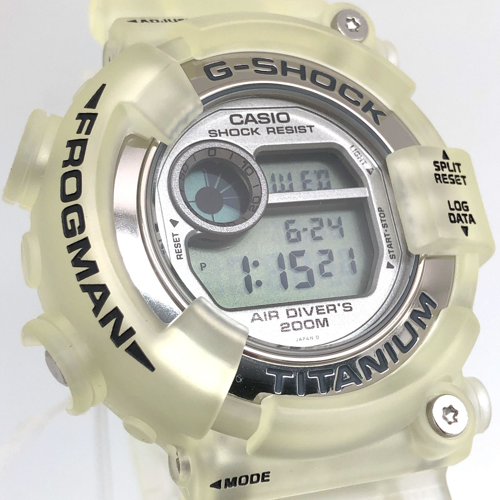 G-SHOCK ジーショック DW-8201WC-8T FROGMAN WCCS フロッグマン チタン