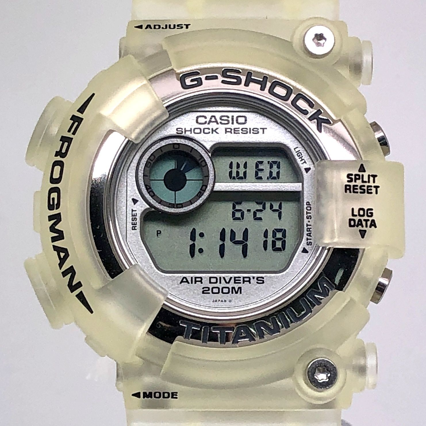 G-SHOCK ジーショック DW-8201WC-8T FROGMAN WCCS フロッグマン チタン