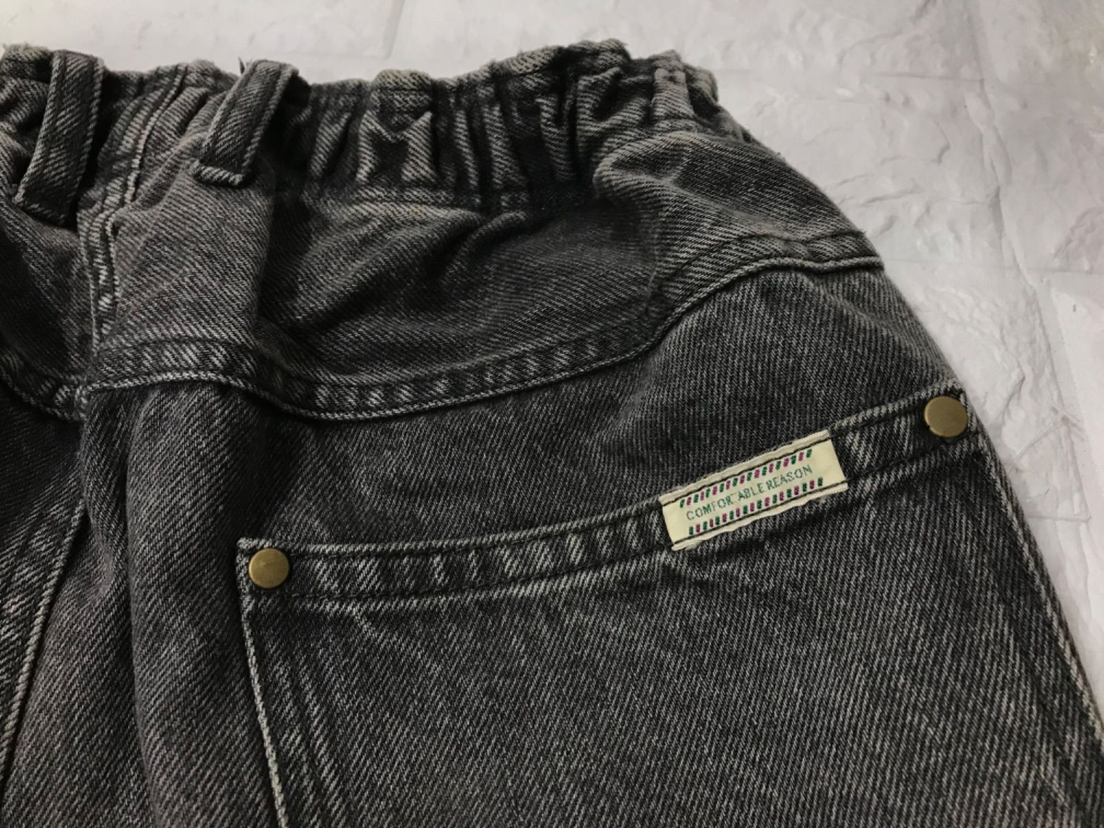 COMFORTABLE REASON コンフォータブルリーズン デニムパンツ ONE SIZE 