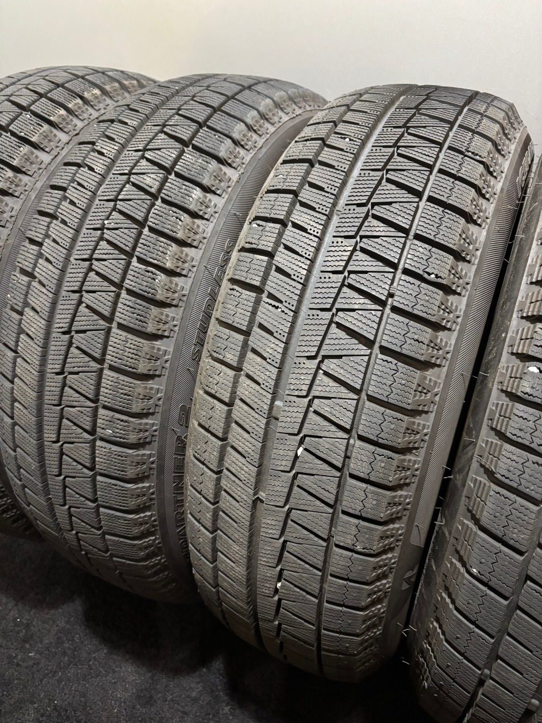 ★185/60R15 BRIDGESTONE/ICEPARTNER 2 25年製 スタッドレス 4本 ブリヂストン アクア ヤリス フィット (南1-M647)