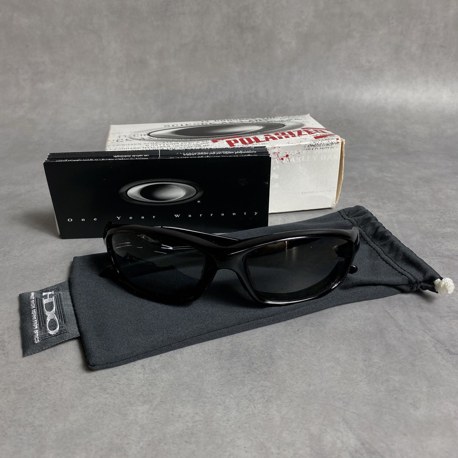 PQ497◇OAKLEY : USA STRAIGHT JACKET サングラス◇60□21◇黒系 12-935J オークリー ストレートジャケット