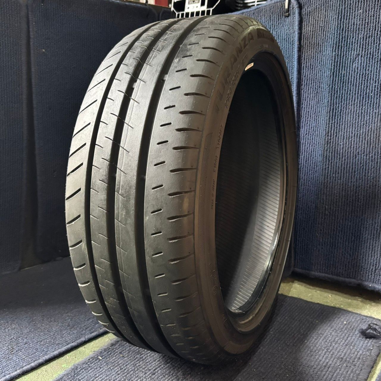☆送料無料☆【2024年製造】【溝8.5分山】BRIDGESTONE TURANZA T002 1本 215/45R17 ASP3729