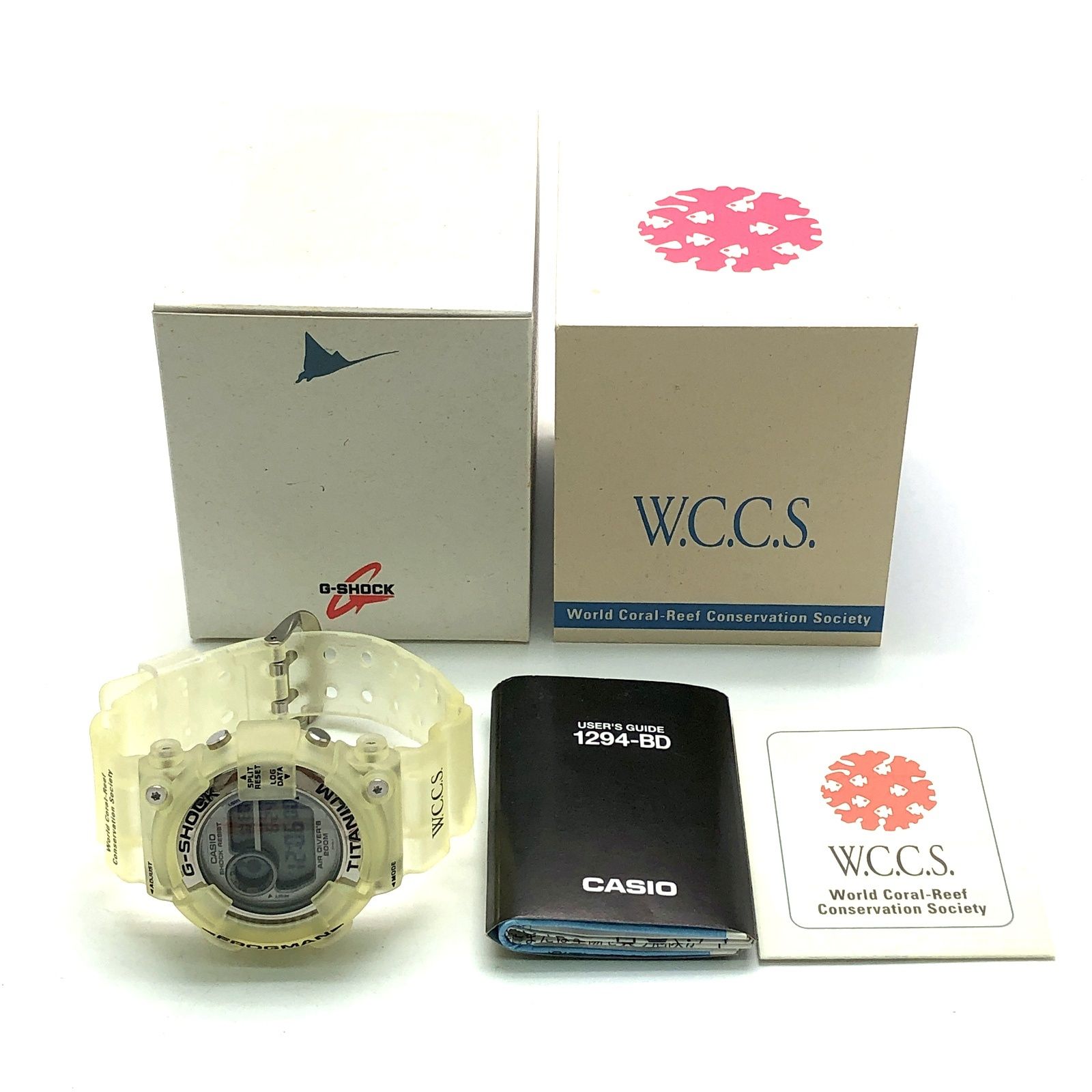 G-SHOCK ジーショック DW-8201WC-8T FROGMAN WCCS フロッグマン チタン