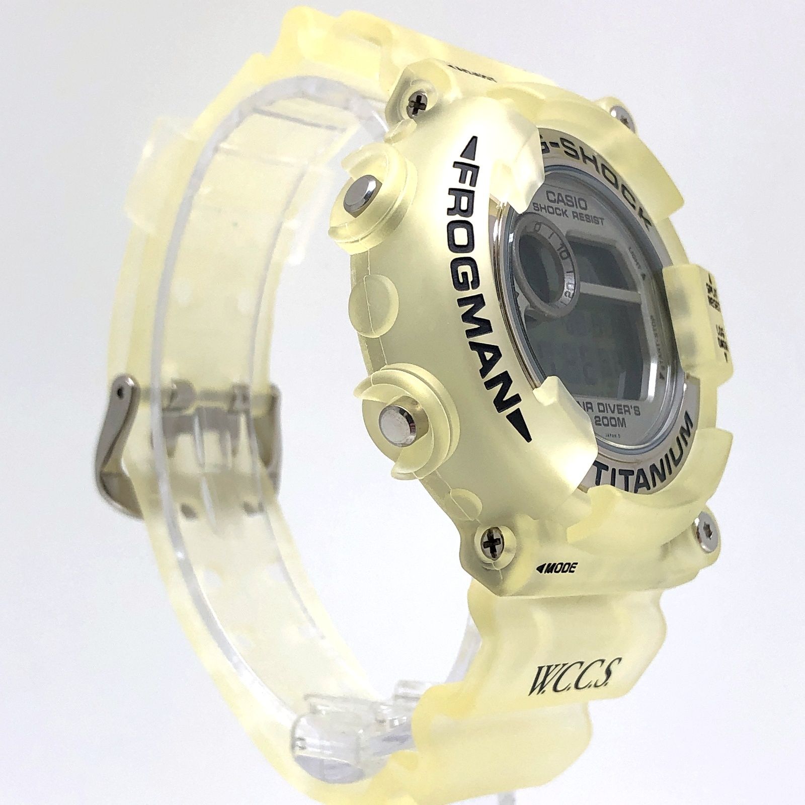 G-SHOCK ジーショック DW-8201WC-8T FROGMAN WCCS フロッグマン チタン