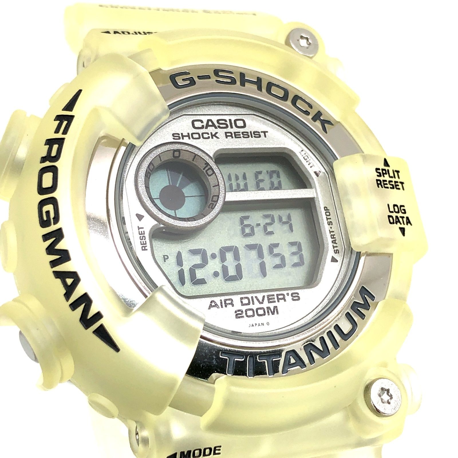 G-SHOCK ジーショック DW-8201WC-8T FROGMAN WCCS フロッグマン チタン