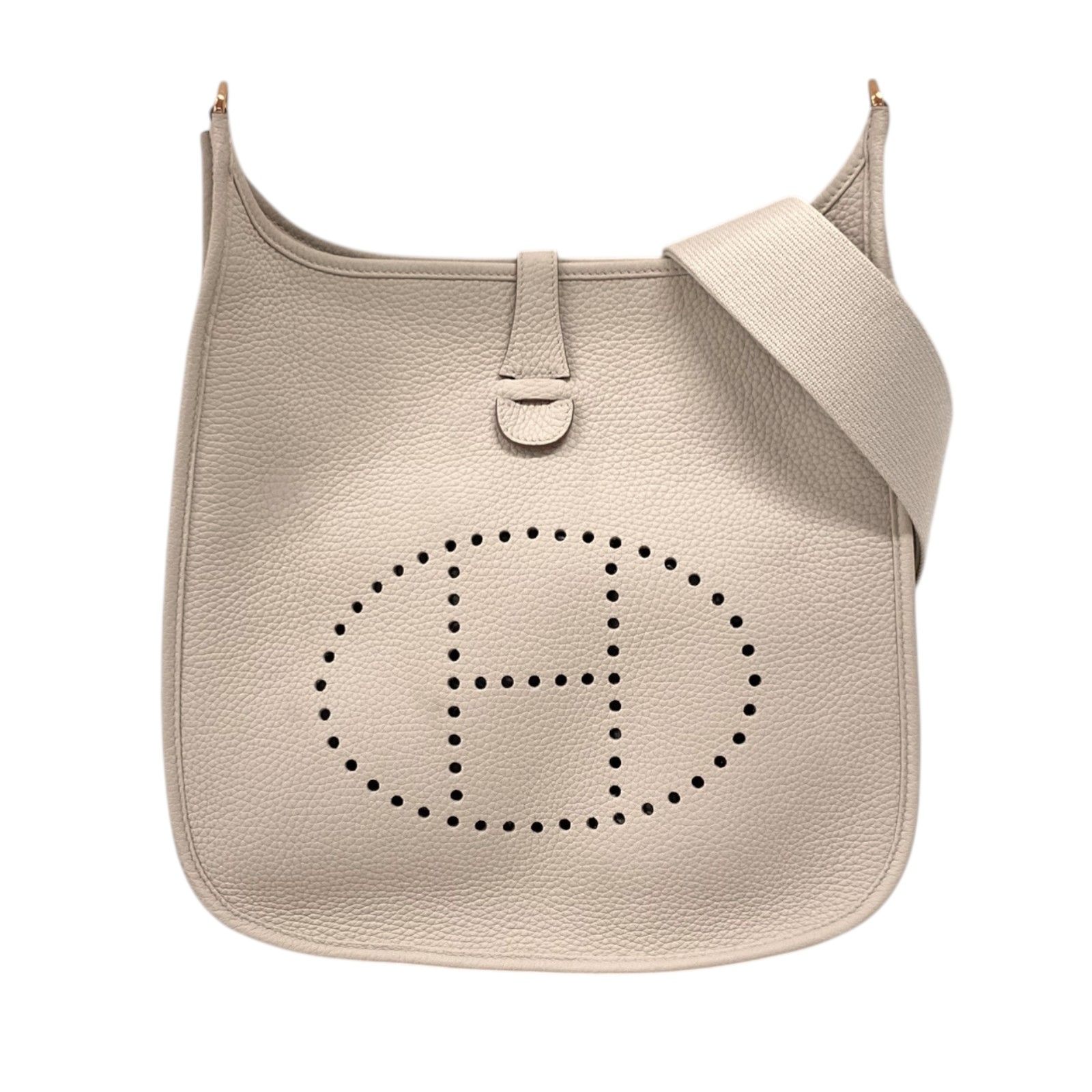 エルメス HERMES エヴリン3 PM W刻 べトン ゴールド金具 トリヨンクレマンス レディース ショルダーバッグ