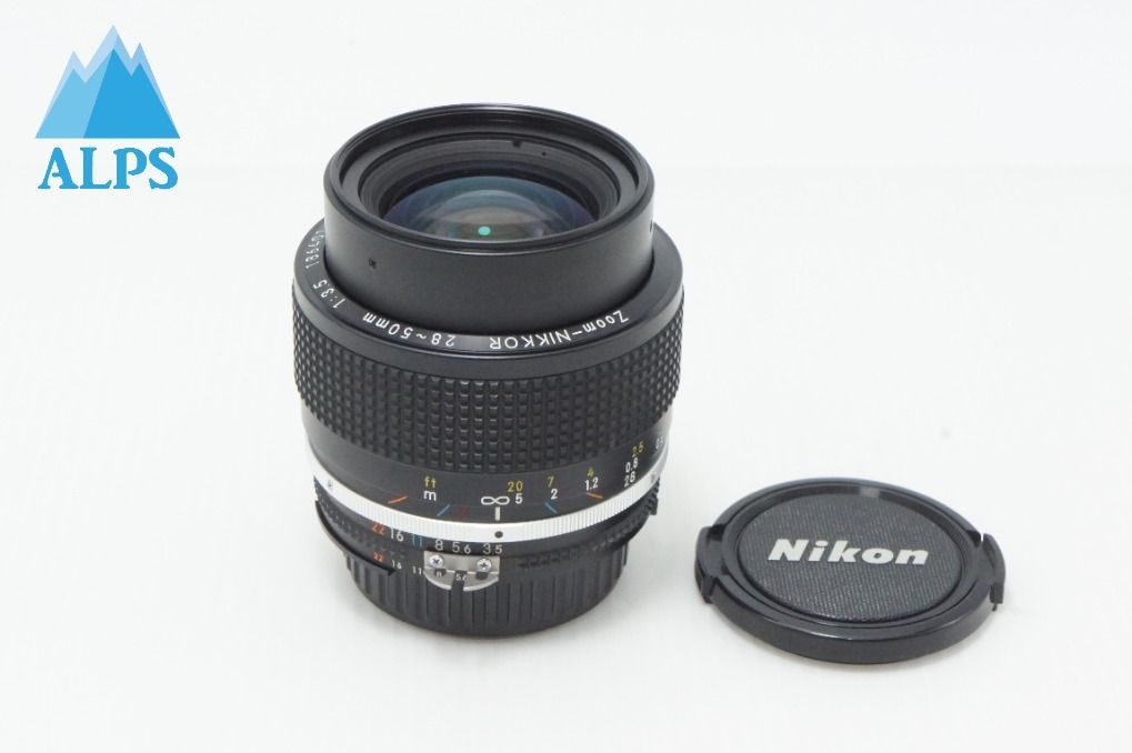 美品 Nikon ニコン Ai-S Zoom Nikkor 28-50mm F3.5 MF ズームレンズ 260618an