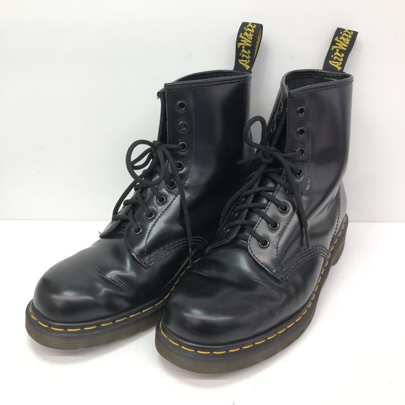 中古】Dr.Martens 8 ホールブーツ UK9 ブラック ドクターマーチン[66