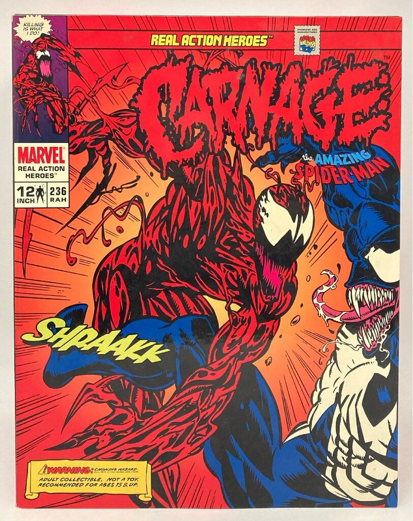メディコム・トイ REAL ACTION HEROES THE AMAZING SPIDER MAN CARNAGE RAH236
