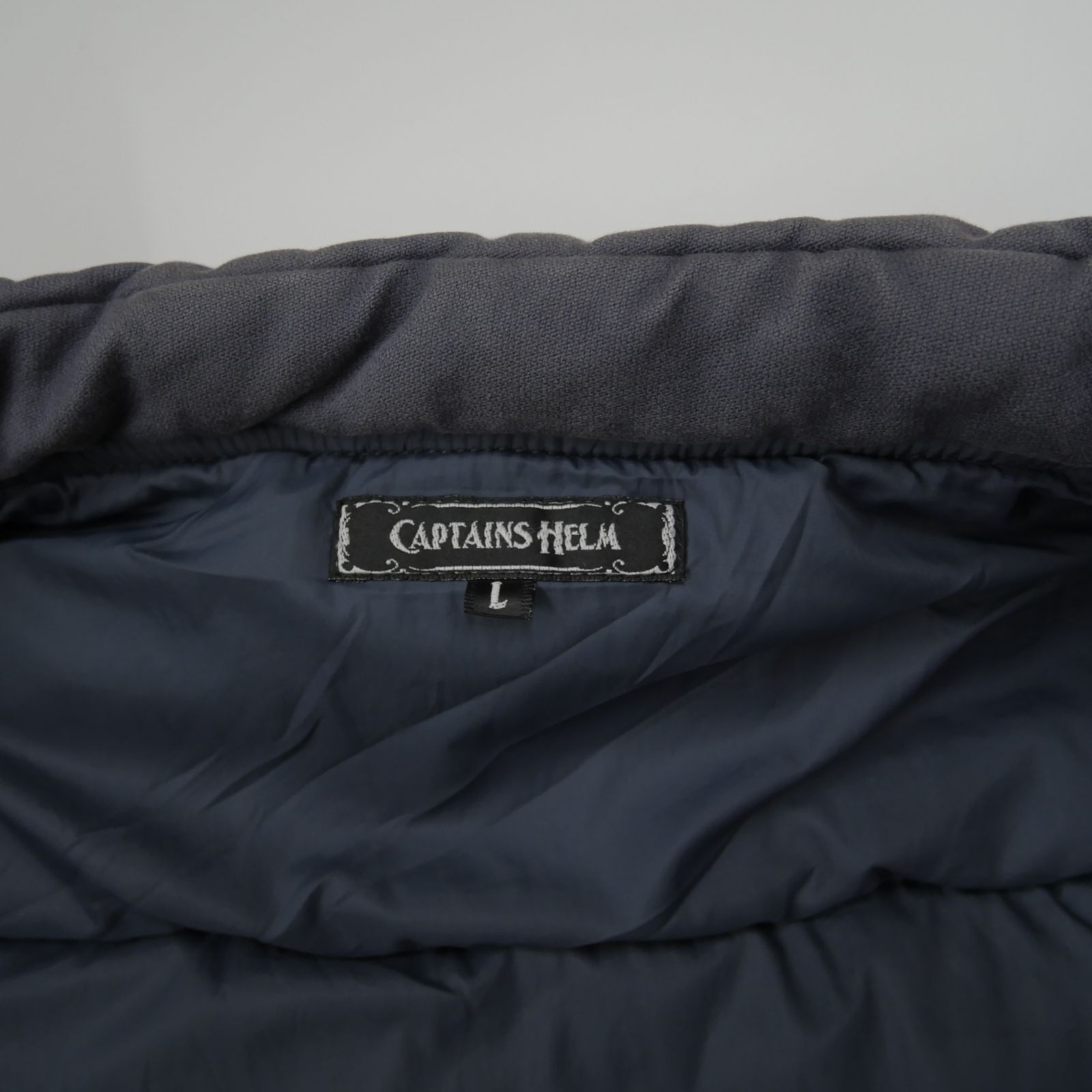 CAPTAINS HELM キャプテンズヘルム 中綿 ベスト コットン サイズL ナス 