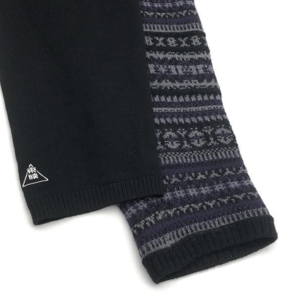 中古】BLACK Scandal Yohji Yamamoto 女囚さそり ニット 3 ブラック