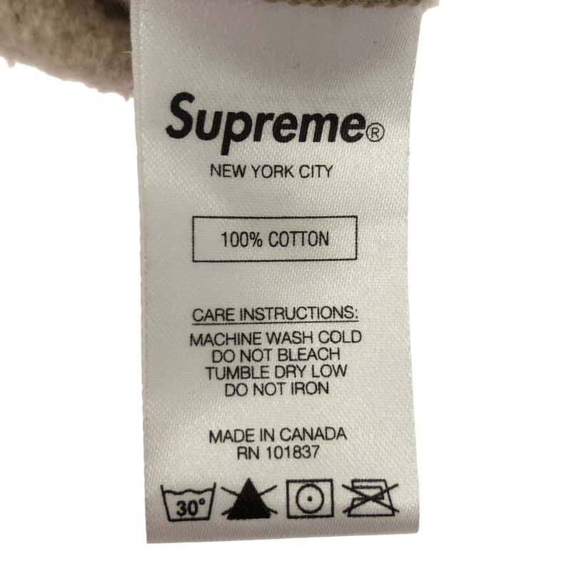中古】Supreme Week3 Peace Hooded Sweatshirt L カーキ シュプリーム