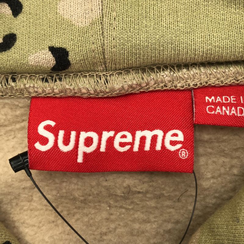 中古】Supreme Week3 Peace Hooded Sweatshirt L カーキ シュプリーム