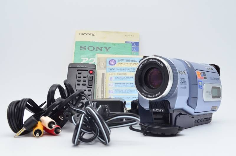 現状品】SONY DCR-TRV240 Digital8 ビデオカメラ Super NightShot 録画