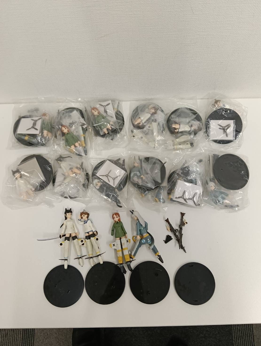 [Used goods] mecha girl figure set hobby toy toy figure doll current item