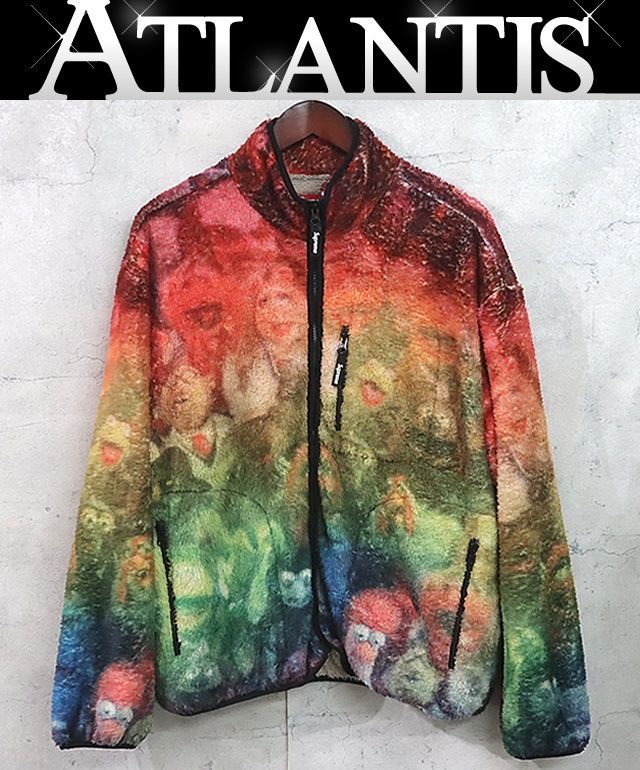 【広尾店】シュプリーム SUPREME 24ss Muppets Fleece Jacket フリースジャケット マルチカラー ポリエステル size:L 【19452】