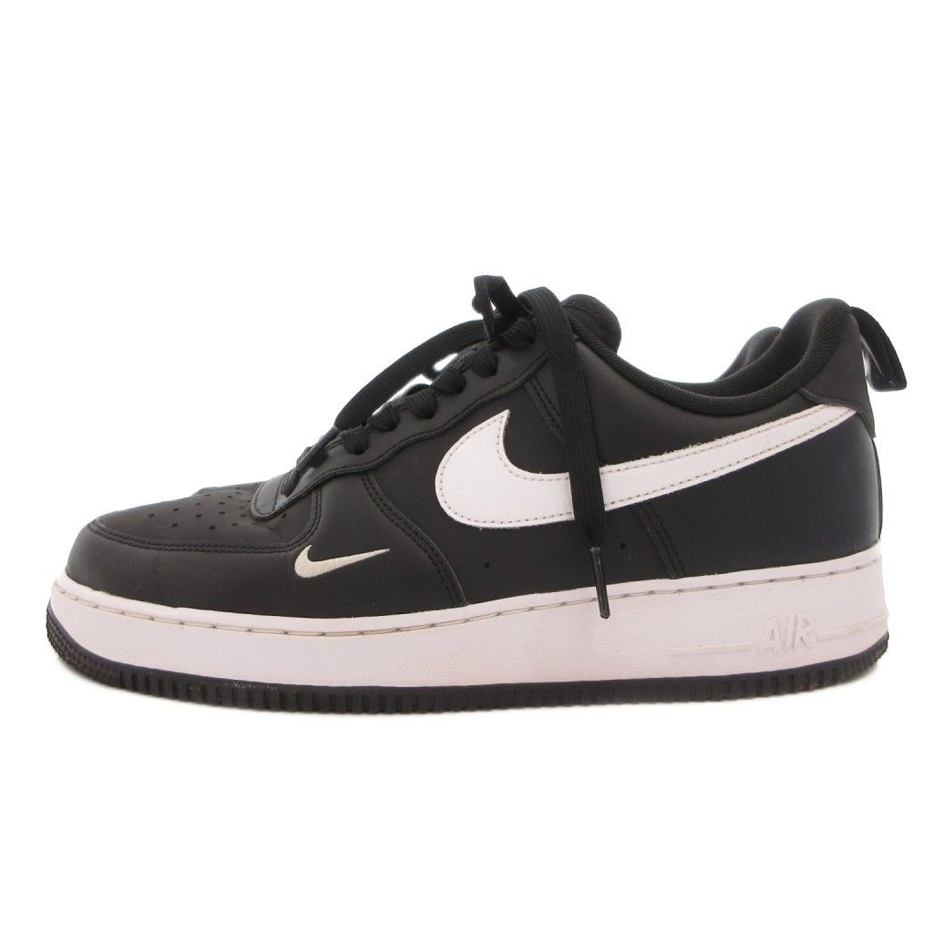 ナイキ NIKE エア フォース 1 スニーカー シューズ 27.5cm 黒 ブラック 白 ホワイト IR5599-001 /SX ■GY18