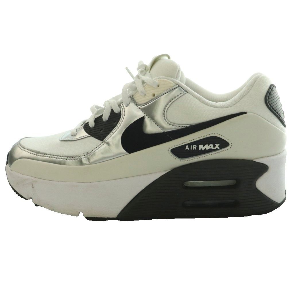 ナイキ NIKE エアマックス90 LV8 ホワイト ファントム メタリックシルバー ブラック Air Max 90 LV8 White Phantom Metallic Silver Black スニーカー US12 29cm マルチカラー 白 ホワイト