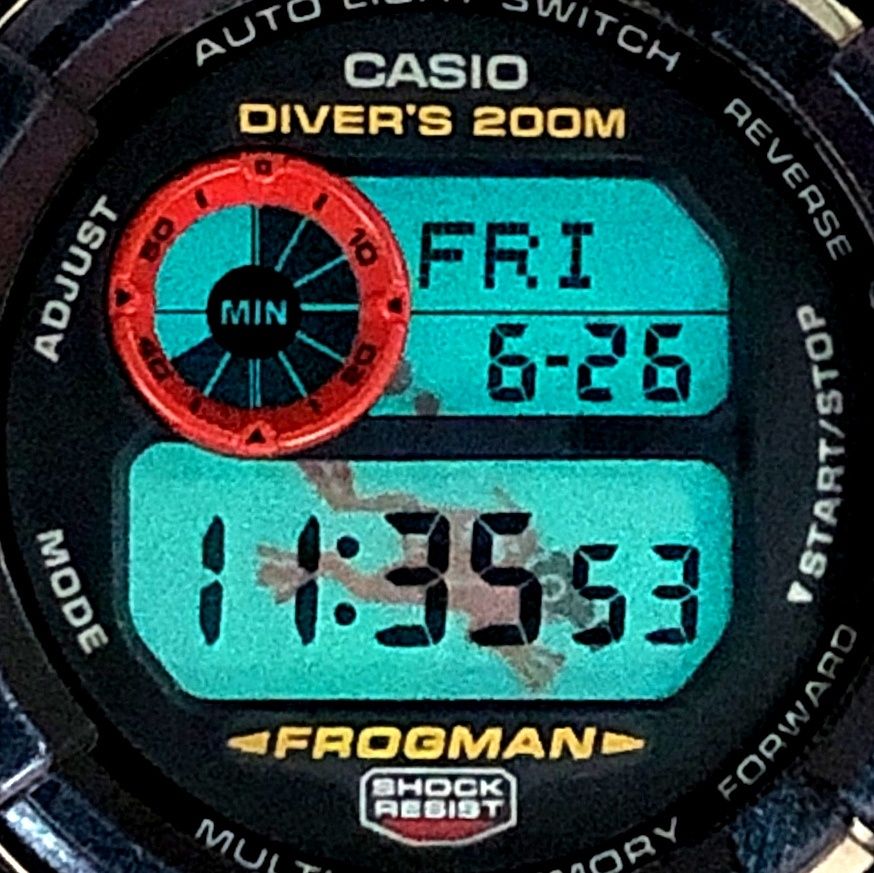 G-SHOCK ジーショック GW-201-6 FROGMAN フロッグマン 毒蛙 マジョーラ
