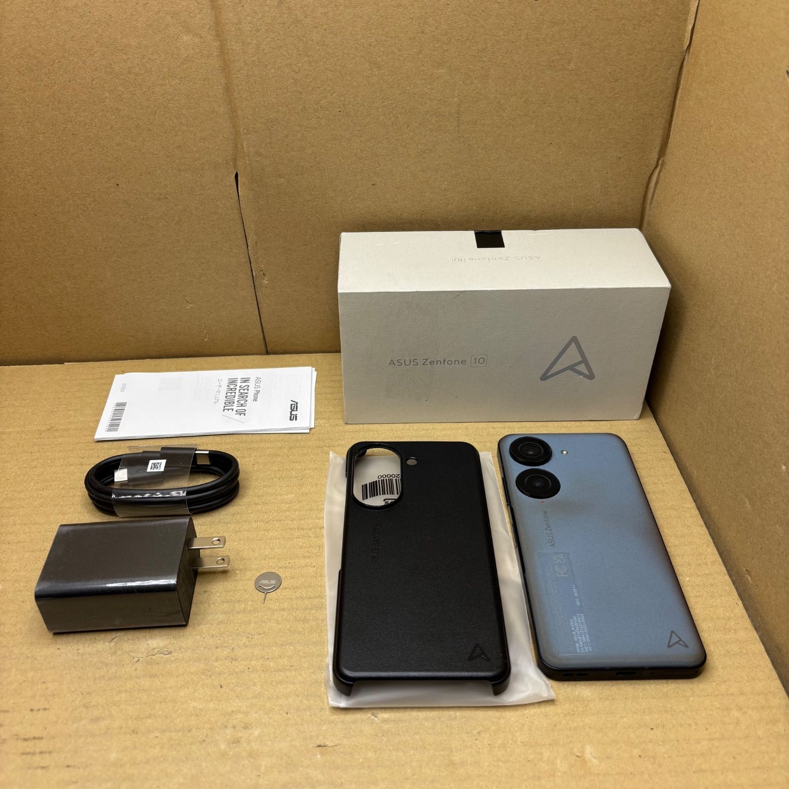 中古 ASUS Zenfone 10 16GB/512GB ブルー 動作品 - メルカリ