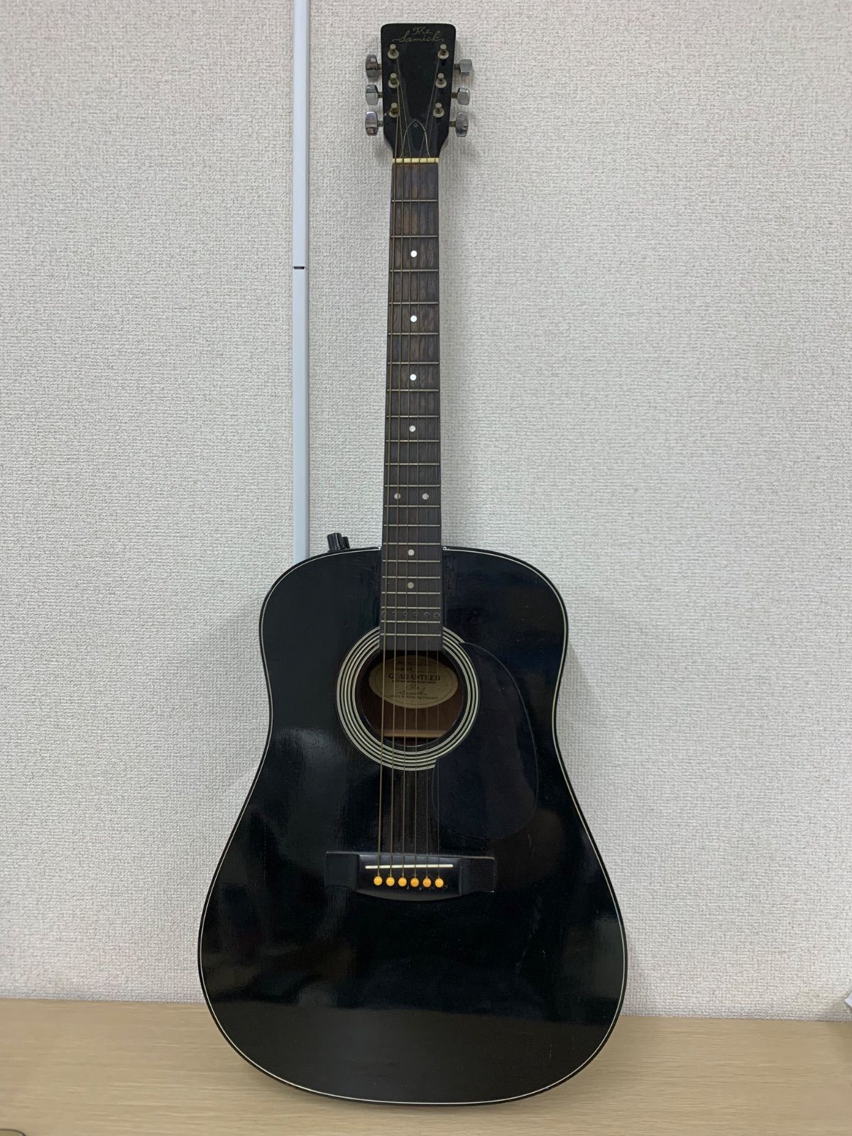 #Samick サミック エレアコ アコースティックギター ブラック⁠ EP-2【楽器1】【3】