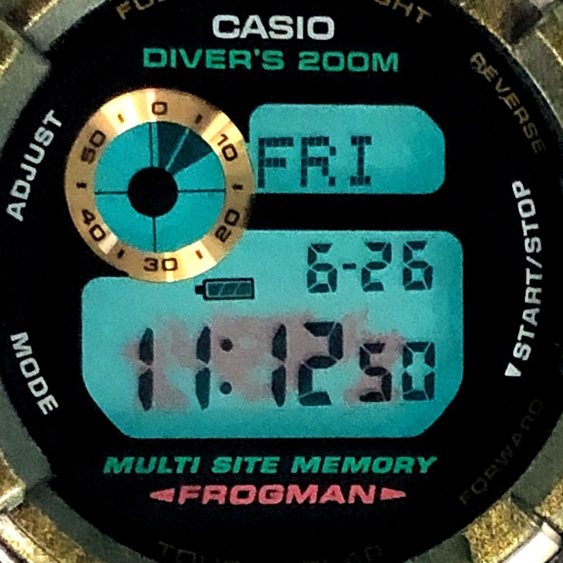 G-SHOCK ジーショック GW-200GM-9 フロッグマン ゴールド