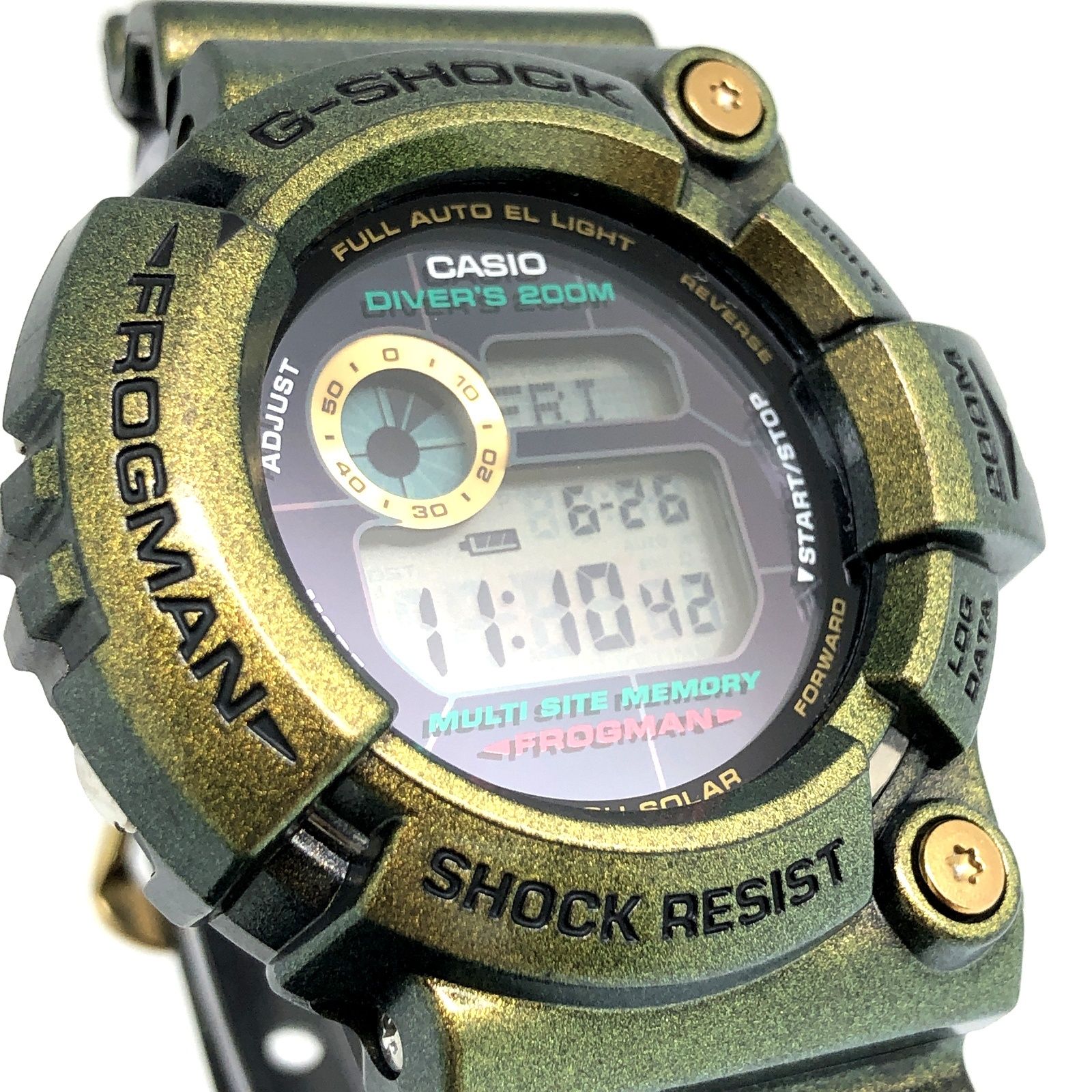 G-SHOCK ジーショック GW-200GM-9 フロッグマン ゴールド