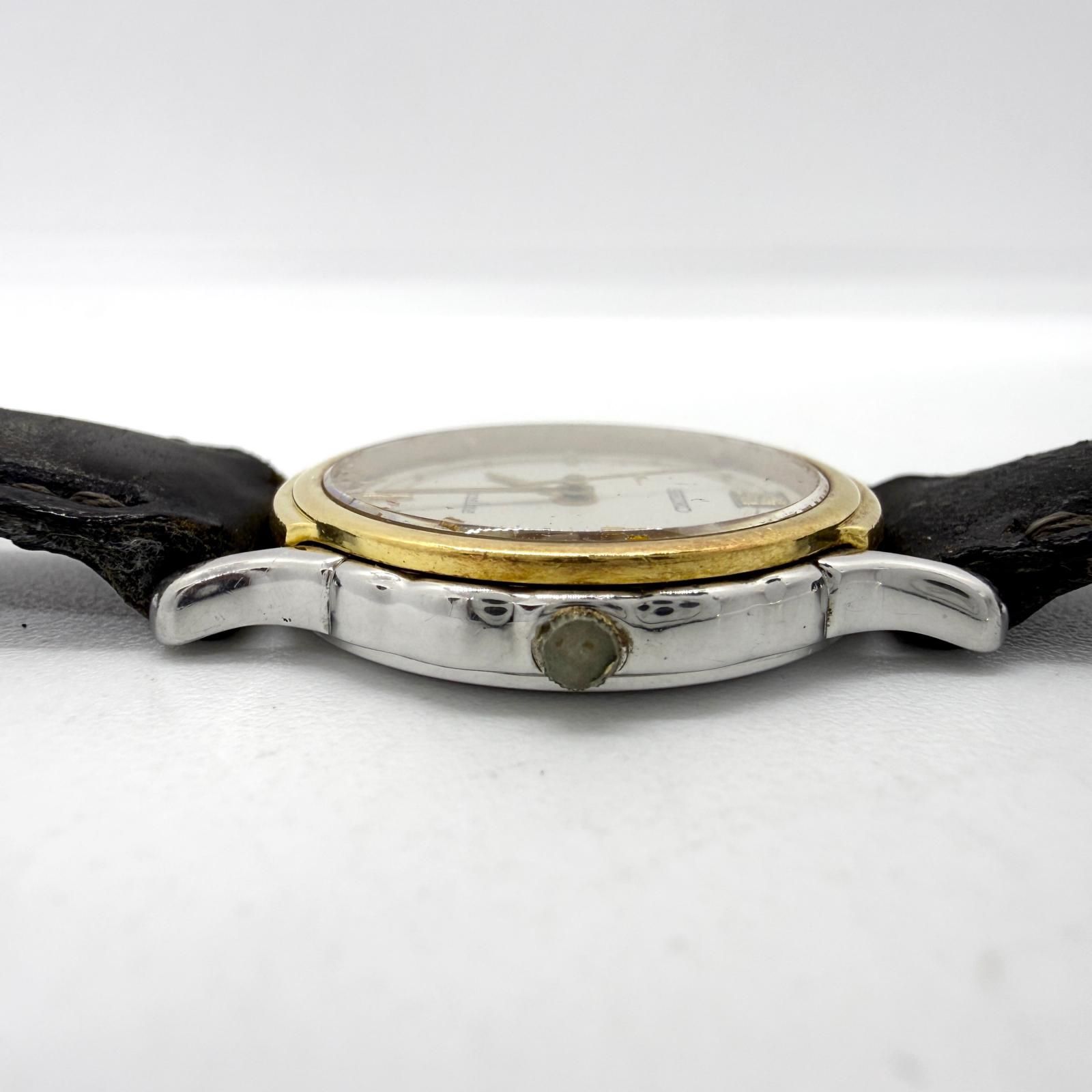 SEIKO セイコー EXCELINE エクセリーヌ シルバー QZ レディース 7321 