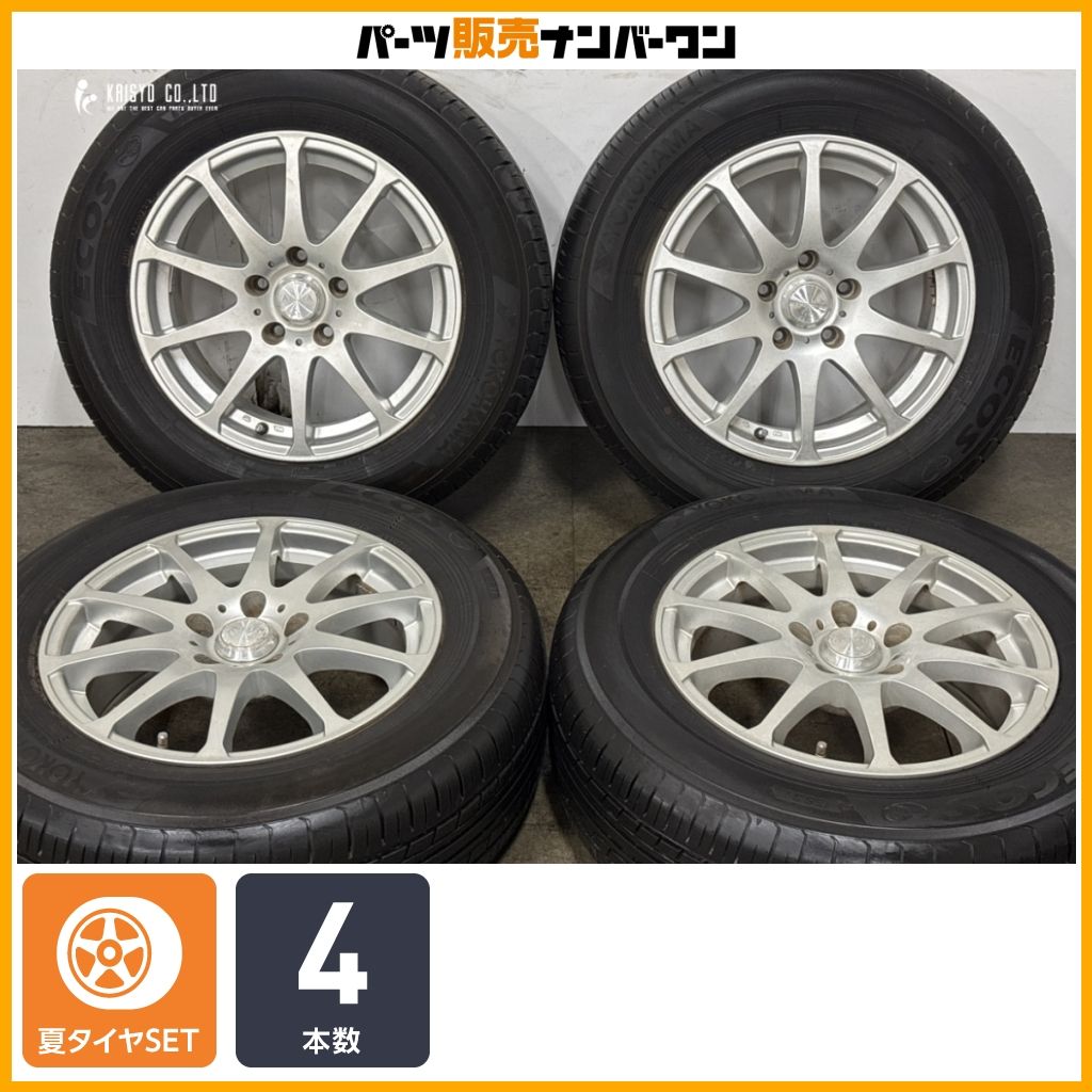 交換用に】アクア 16in 7J +48 PCD114.3 ヨコハマ エコス ES31 215 交換用に】アクア 16in 7J +48 PCD114.3 ヨコハマ エコス ES31 215