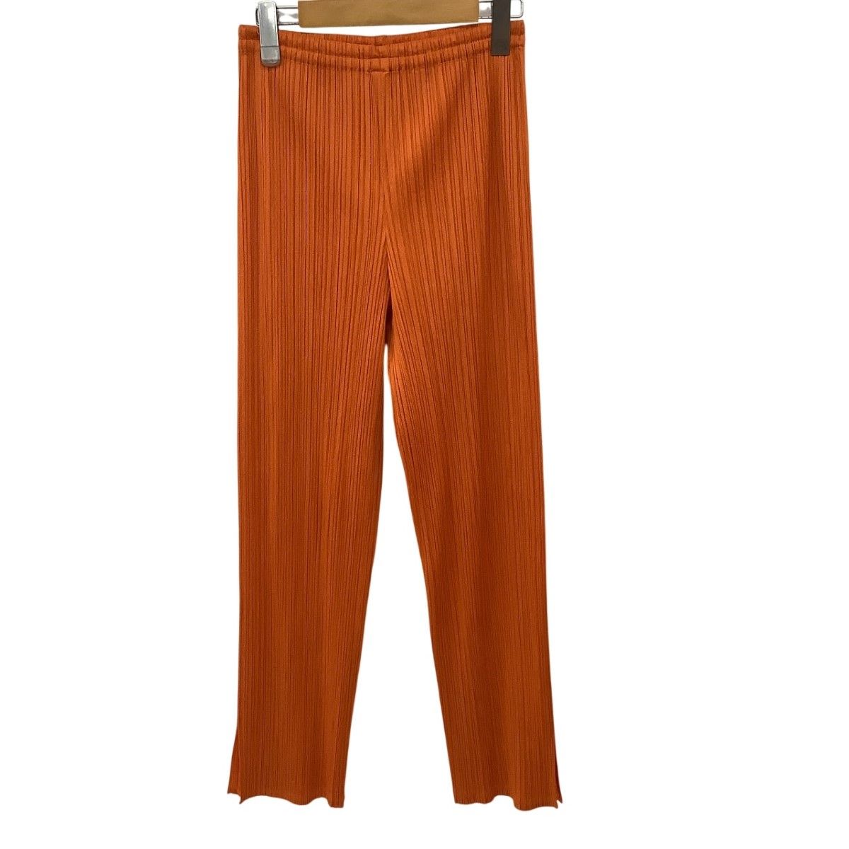 ISSEY MIYAKE イッセイミヤケ PLEATS PLEASE パンツ SIZE 4 PP64-JF424 オレンジ