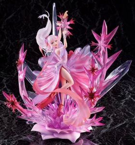 フィギュア 氷結のエミリア -Crystal Dress Ver- 「Re:ゼロから始める異世界生活」 SHIBUYA SCRAMBLE FIGURE 1/7 PVC製塗装済み完成品 eStream Store限定【10日以内発送】