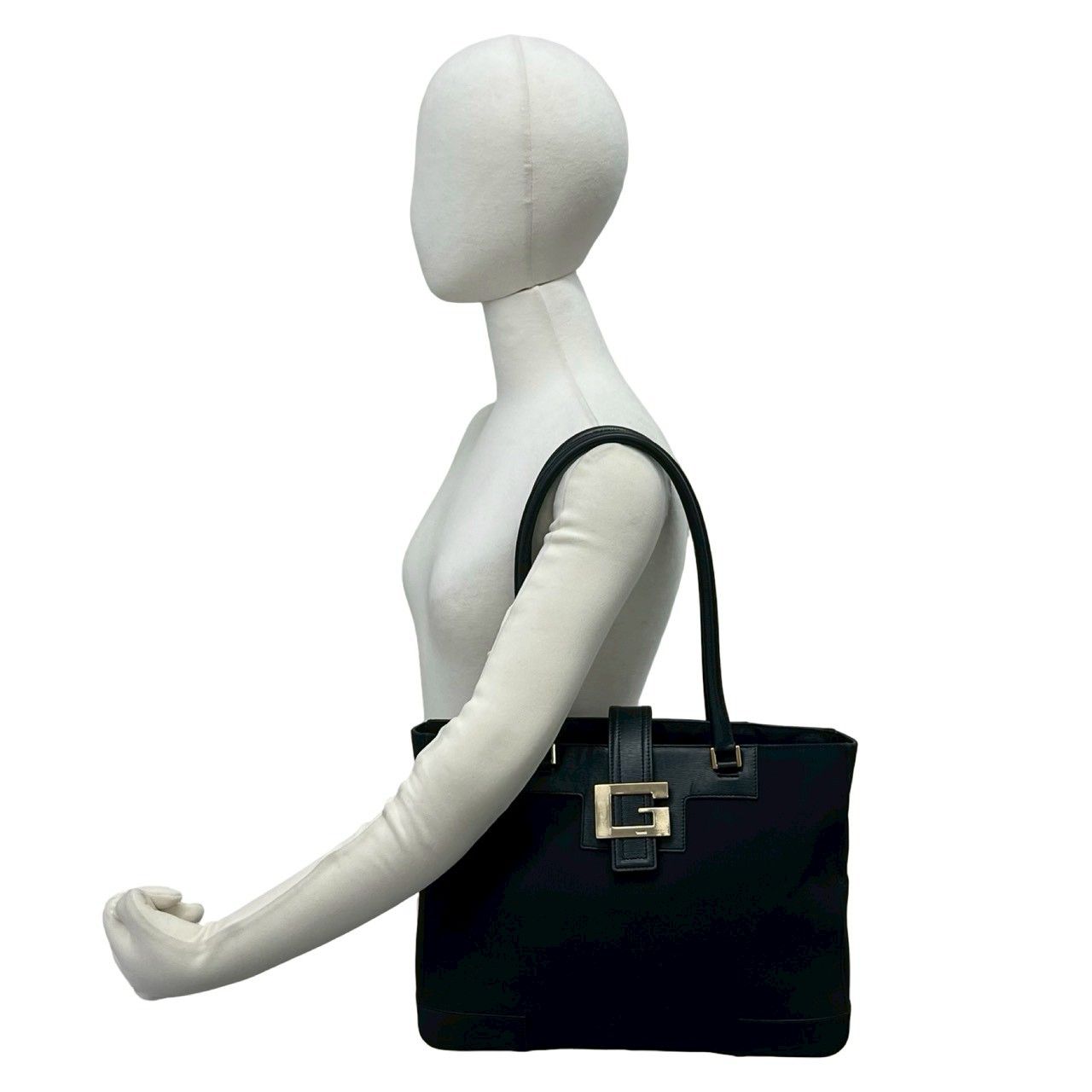 【極美品】GUCCI オールドグッチ ゴールド金具 キャンバス ハンドバッグ 極 美品 GUCCI グッチ オールドグッチ ヴィンテージ G ロゴ 金具