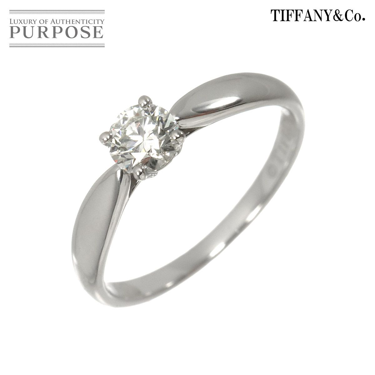 ティファニー TIFFANY&Co. ハーモニー 7号 リング ダイヤ 0.30ct Pt プラチナ 指輪 Harmony Diamond Ring 90324436