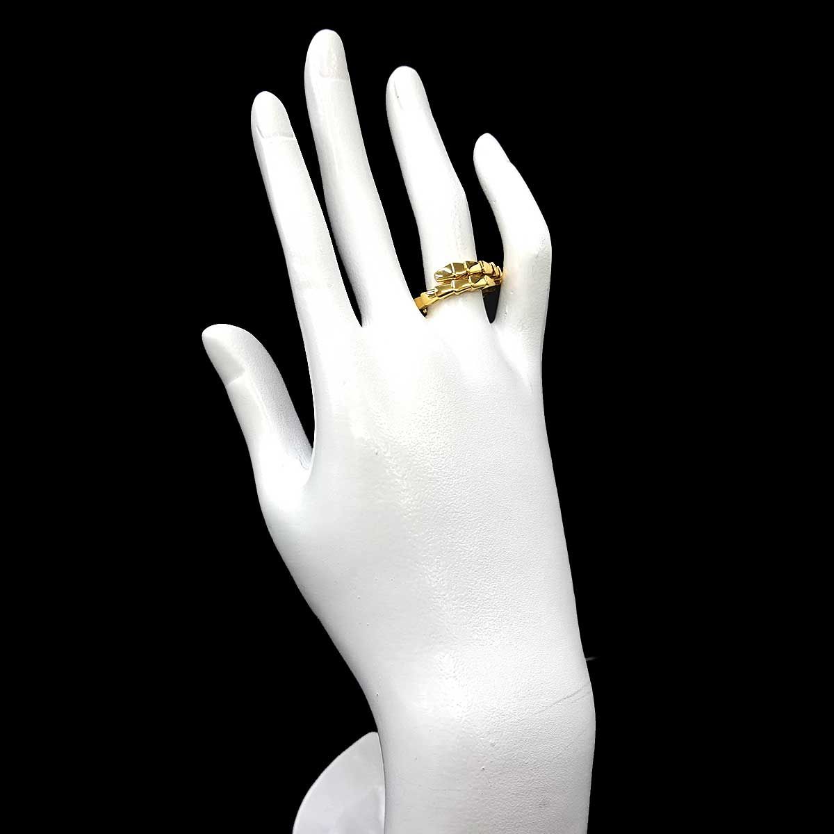 最終値下げ】BVLGARI リングSerpenti Viper 【証明書付き】