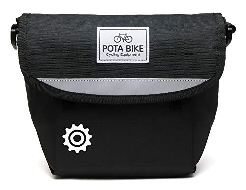 POTA BIKE(ポタバイク) セミハードフロントバッグ for ミニベロts f62696f8
