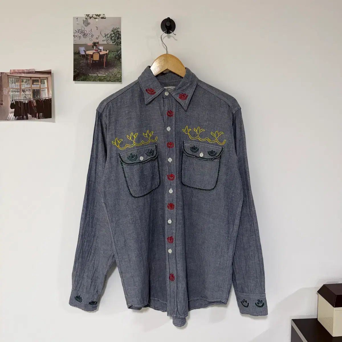 L 70s JC Penny Bigmac シャンブレーシャツ