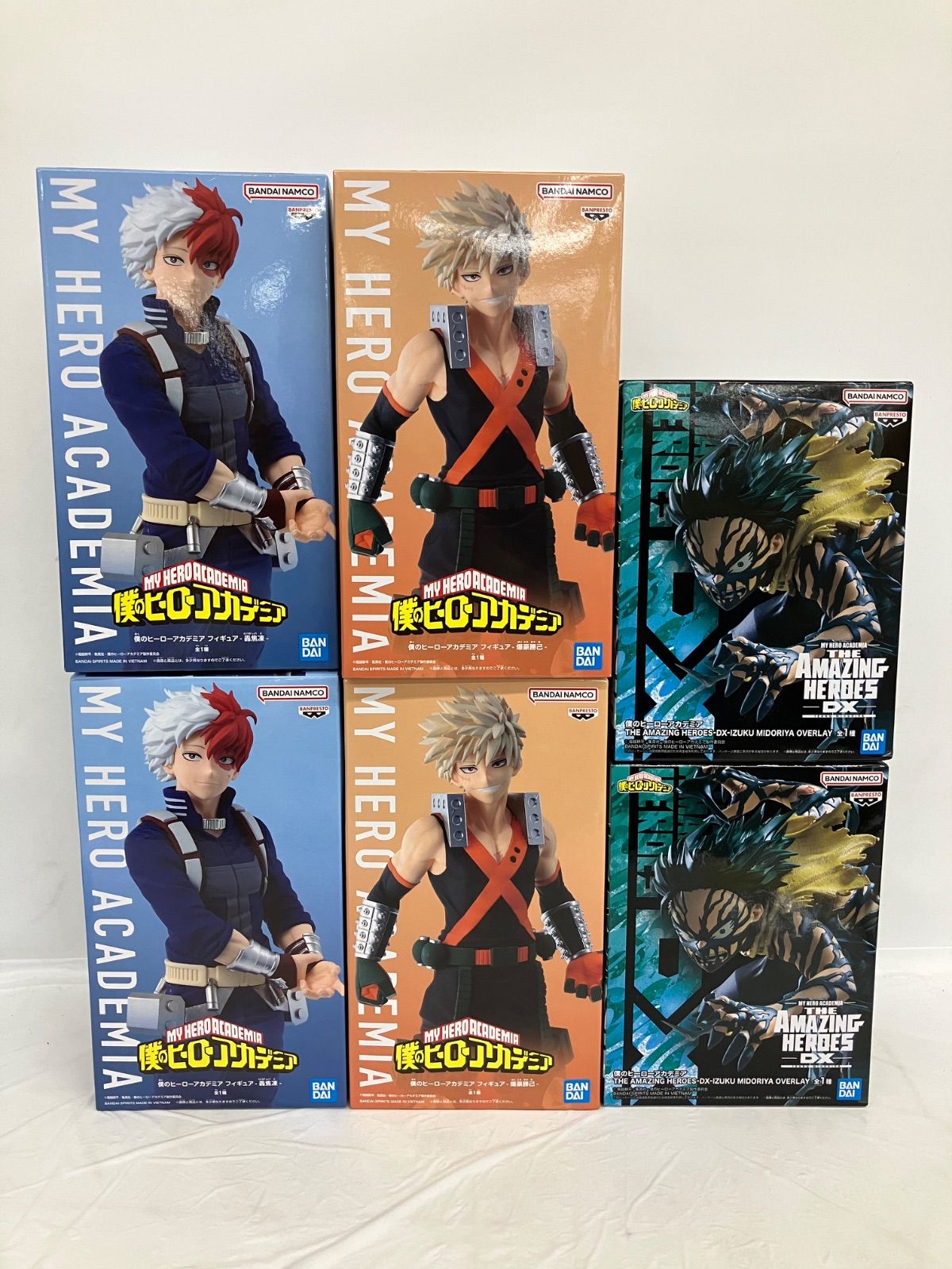 未開封 僕のヒーローアカデミア OVERLAY 緑谷出久 轟焦凍 爆豪勝己