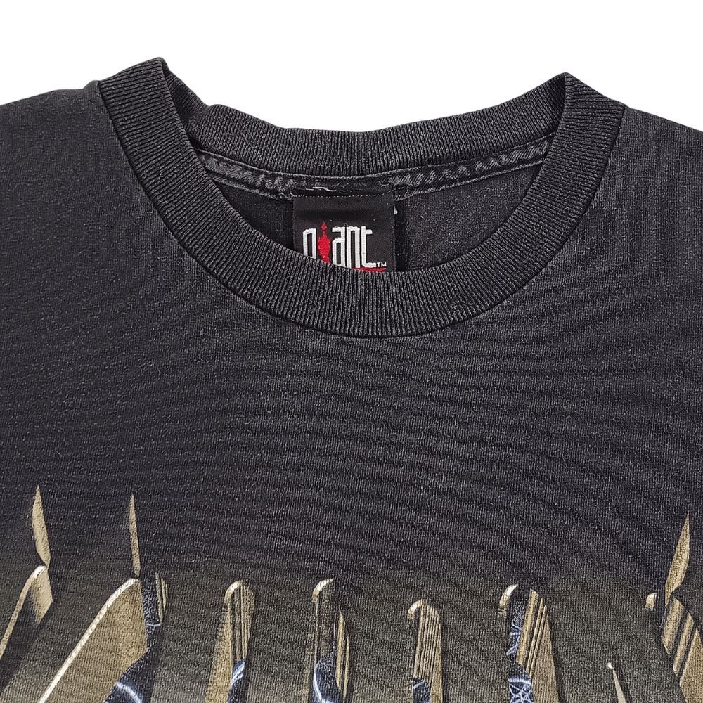 KORN コーン 00s ヴィンテージ バンド プリント 半袖Tシャツ ブラック